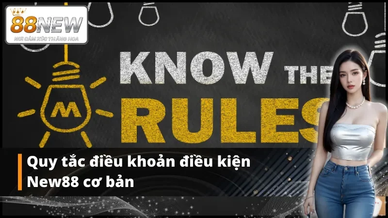 Điều khoản điều kiện New88 yêu cầu những quy tắc nào?