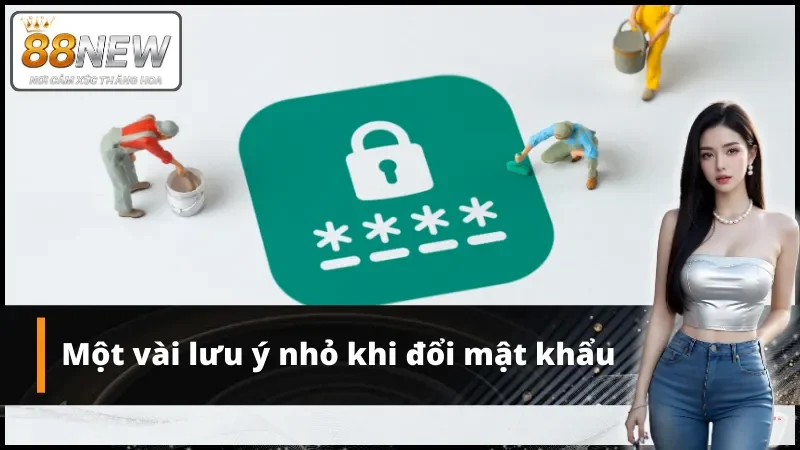 Bỏ túi một số lưu ý quan trọng khi đổi mật khẩu New88