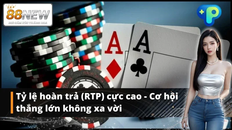 Tỷ lệ hoàn trả tại sảnh game TP cực cao