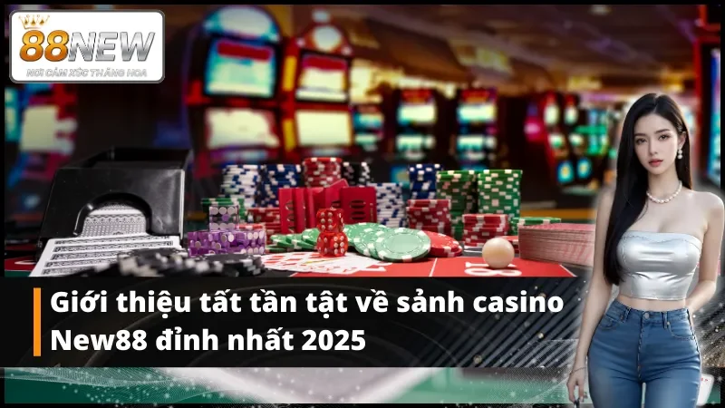 Giới thiệu tất tần tật về sảnh casino New88 đỉnh nhất 2025