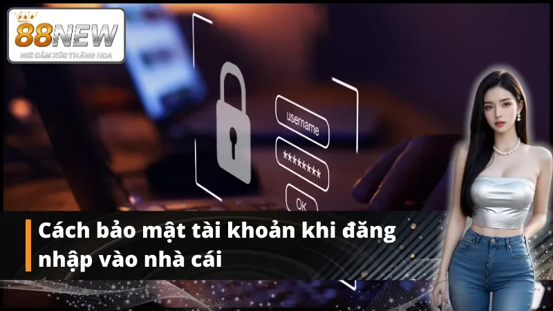 Cách bảo mật tài khoản khi đăng nhập vào nhà cái 