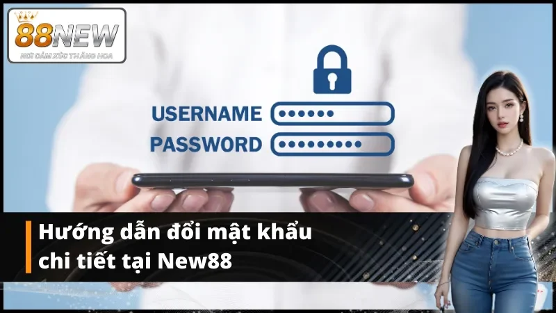 Hướng dẫn đổi mật khẩu chi tiết tại New88